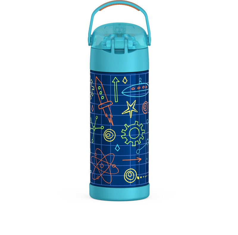 Thermos Robot Stainless Steel Insulated Water Bottle, 14-oz Y9