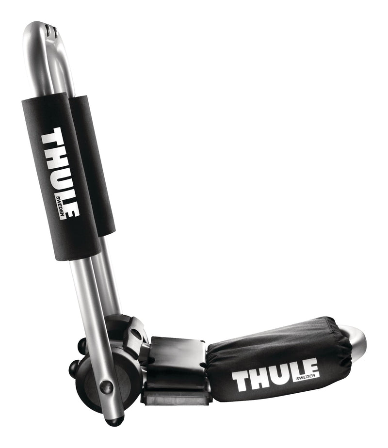 Thule 835 Hull-a-Port Pro Rooftop J-Stacker Roof Top Mount Kayak Rack, Adjustable, 34-in, 2-pc Y2