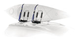 Thule 835 Hull-a-Port Pro Rooftop J-Stacker Roof Top Mount Kayak Rack, Adjustable, 34-in, 2-pc