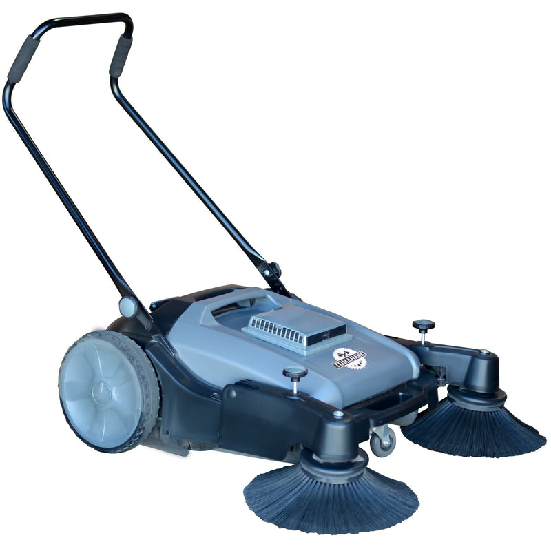 Tomahawk Commercial Push Sweeper & Hard Floor Cleaner, 38-in R0