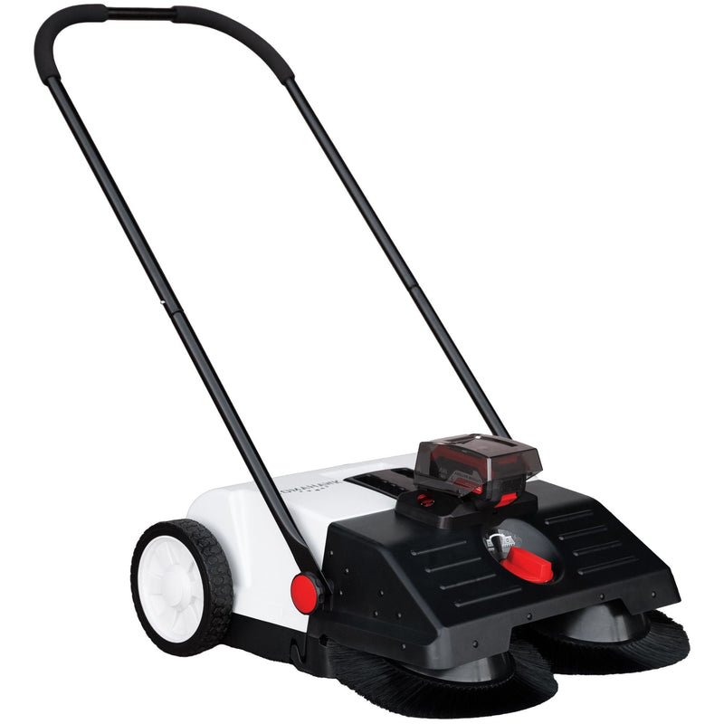 Tomahawk Electric Battery-Powered Push Sweeper, 22-in W5