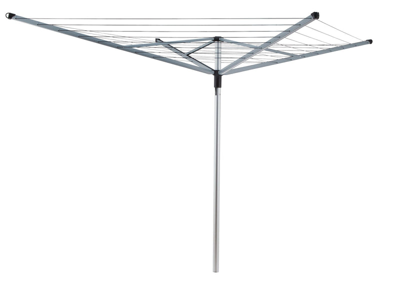 Topspinner Outdoor Umbrella Rotary Clothesline Dryer with Ground Spike, 1.75-in D x 74.8-in H T9