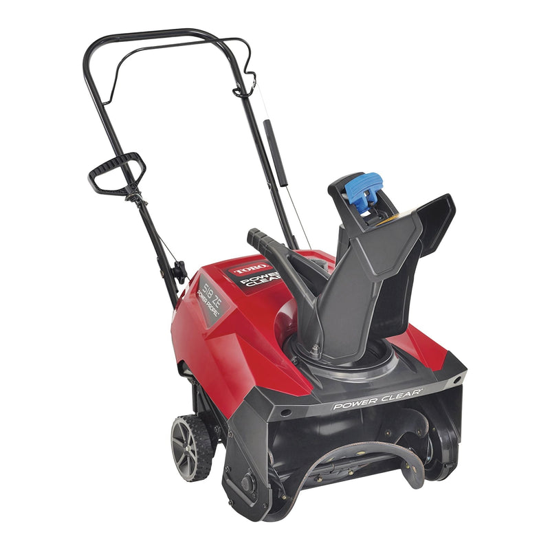 Toro Power Clear 518 Zr 99cc Single Stage Gas Snowblower, 18-in E1