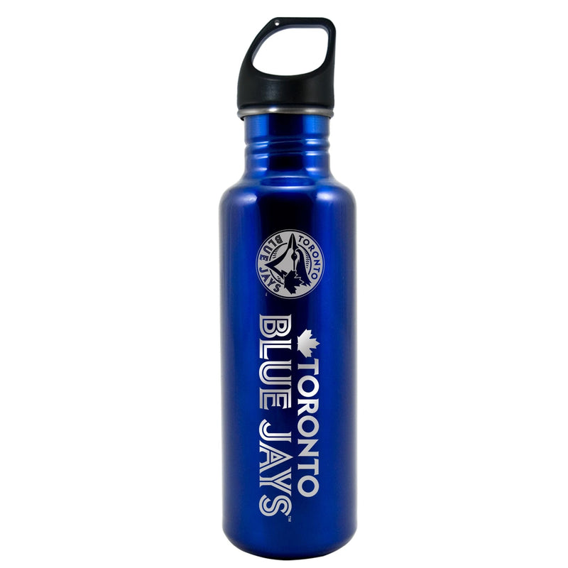 Toronto Blue Jays Stainless Steel Travel Water Bottle For MLB Baseball Fans/Collectors, 26-oz N4