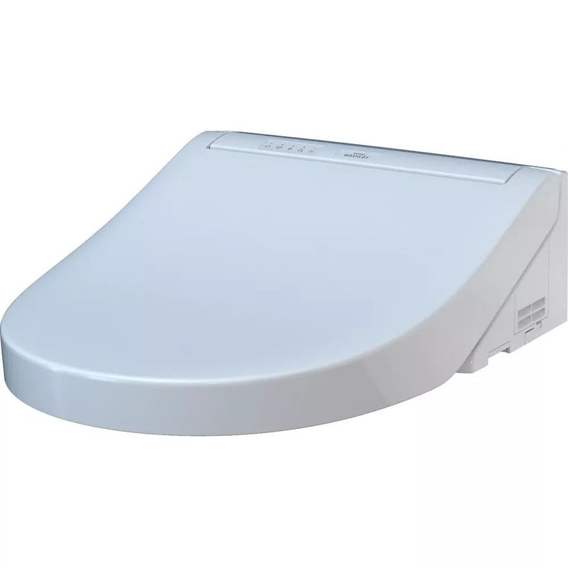 TOTO WASHLET C5 Electronic Bidet Toilet Seat with PREMIST and EWATER+ Wand Cleaning, Round, Cotton White M7