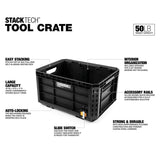 ToughBuilt StackTech Auto-Locking Tool Storage Crate