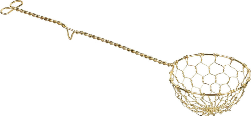 Trudeau Brass Fondue Strainer U8
