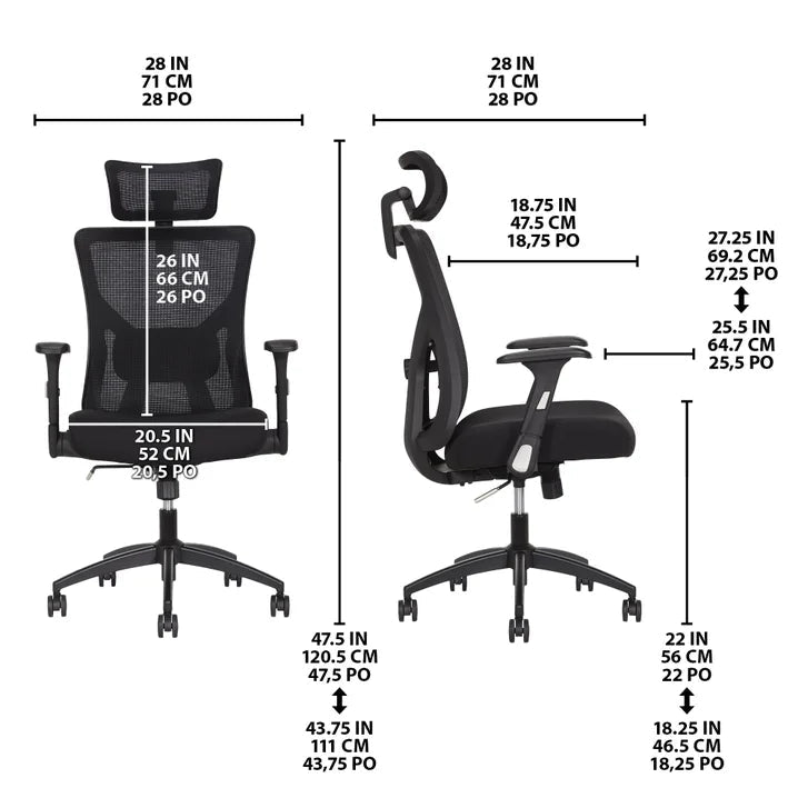TrueWellness Mesh Office Chair L5