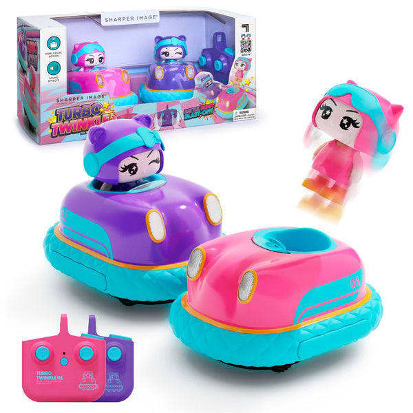 Turbo Twins Bumper Cars Pink F4