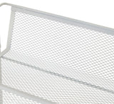 type A 3-Tier Mesh Wire Slim Storage Cart