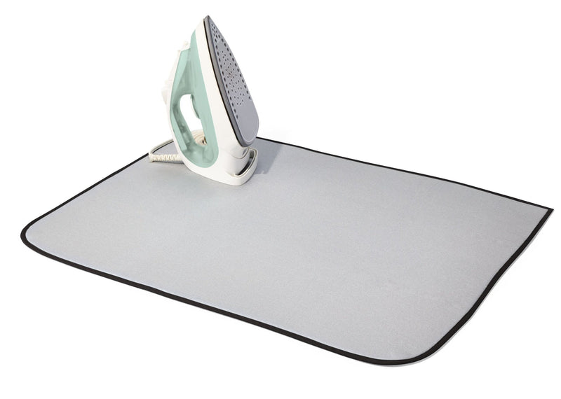 type A Alpha Easy-Clean Ironing Mat, Grey O2