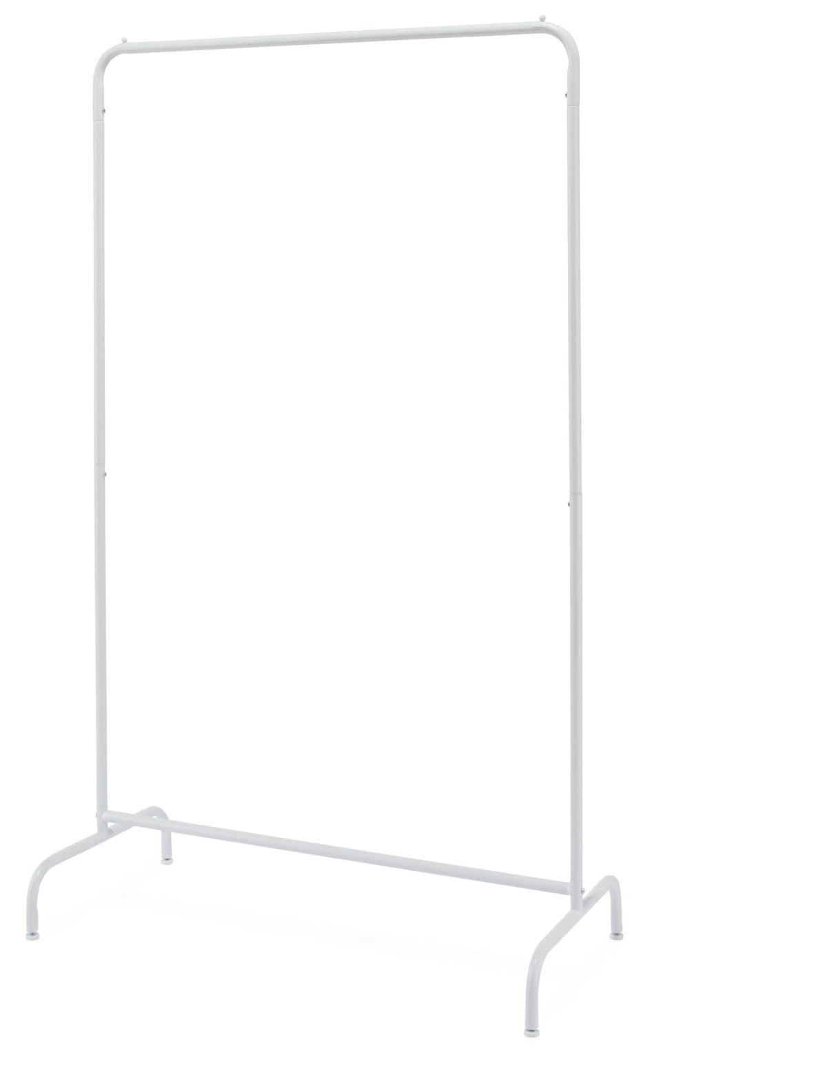 Type A OPP Garment Rack, Easy Assembly, White