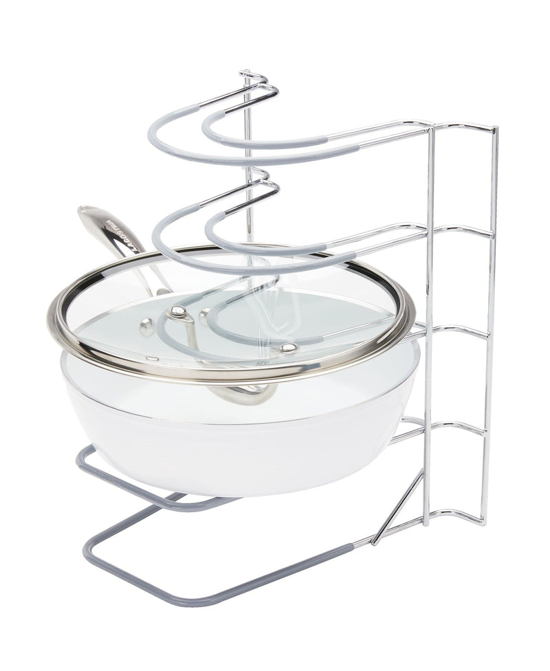 Type A Stay 5-Slot Kitchen Cabinet/Cupboard Storage Rack For Bakeware/Trays/Pans/Lids, Chrome Z7