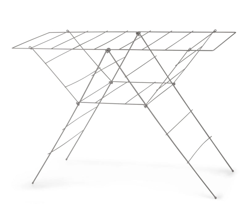 type A Wire Gullwing Drying Rack, 48.8 x 21.7 x 40.2-in, White C7