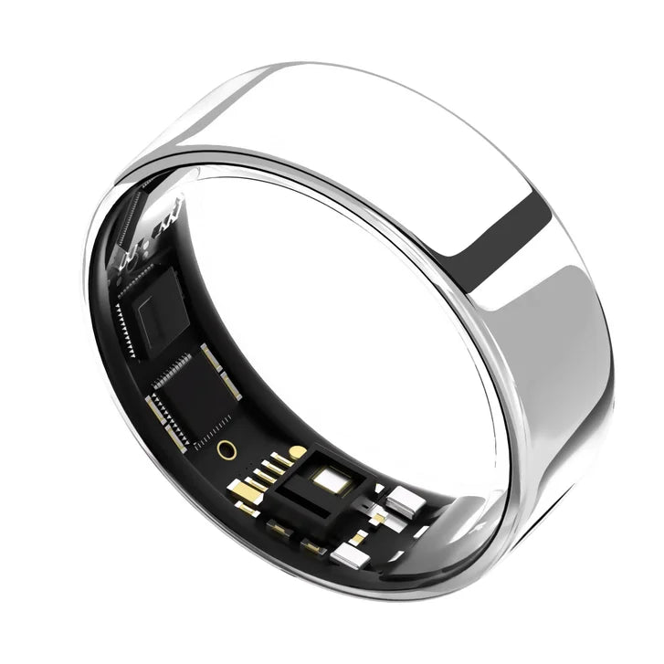 Ultrahuman Ring AIR with 2 Year Ultrahuman X Membership Bundle, Space Silver E3