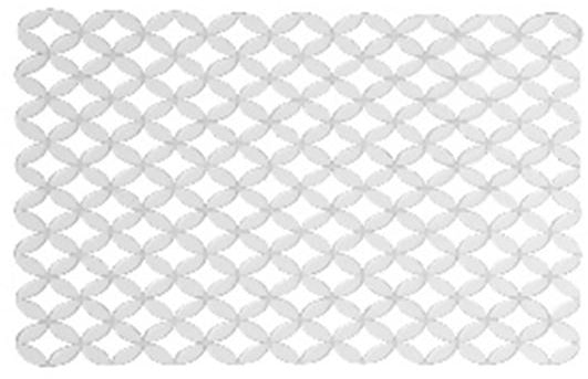 Umbra Meridian Plastic Kitchen Sink Protector Mat/Liner, Clear, 12 x 16-in W4