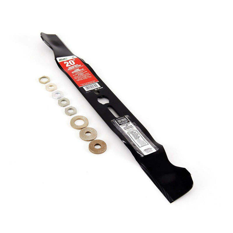 Universal Lawn Mower Replacement Mulching Blade, 20-in, Black P5