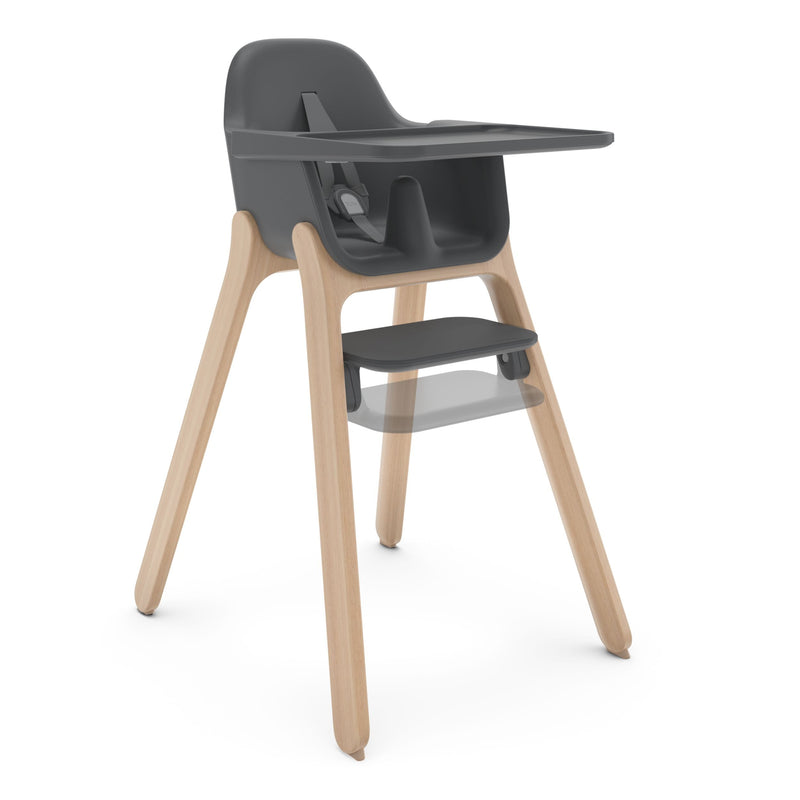UPPAbaby Ciro Sleek Easy-to-Clean High Chair, Jake-Charcoal I0