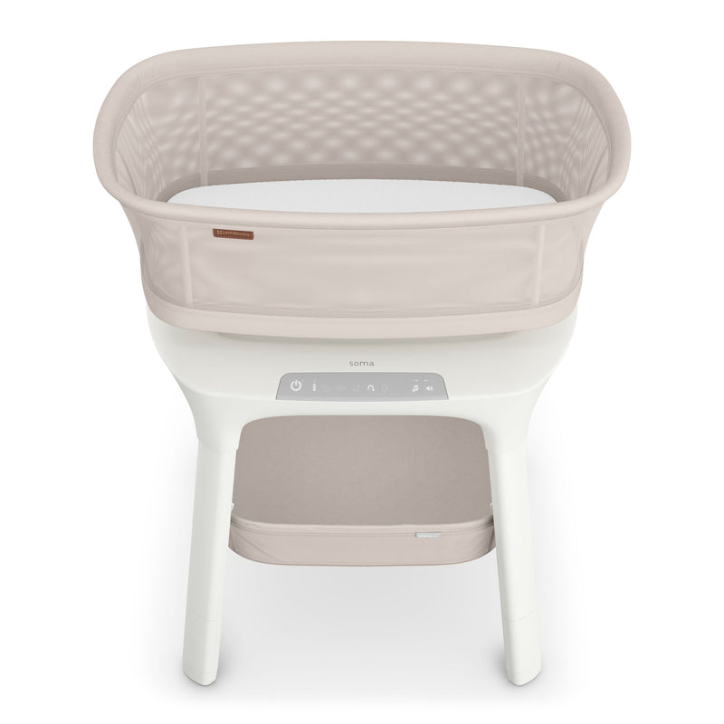 UPPAbaby Motion Smart Sleep Bassinet, Sand Melange V9