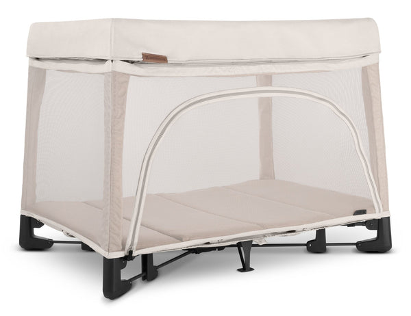 UPPAbaby Remi Portable Playard, Charlie, Sand Melange$319.99 In stock online H3