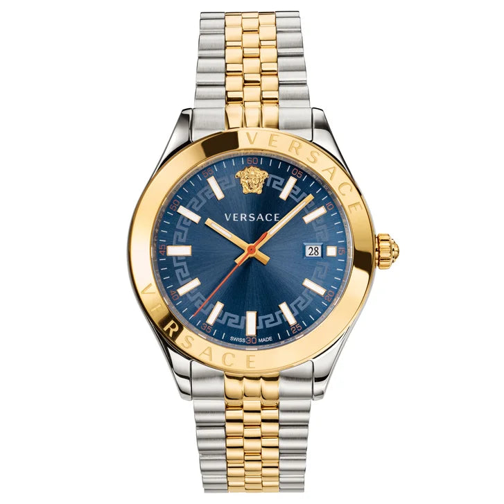 Versace Hellenyium Blue Dial Men's Watch W3