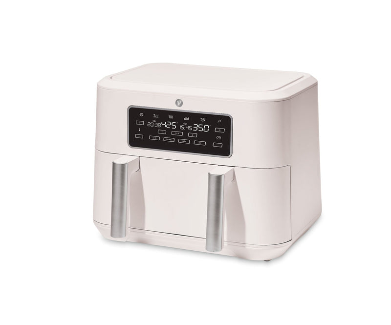 Vida by PADERNO Colour Series Trizone Air Fryer, Shortbread Colour, 9-qt L1