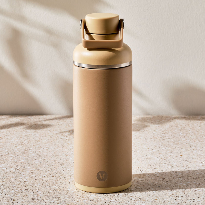 Vida By Paderno Insulated Hydration Bottle, 32-oz, Assorted Colours, with Leakproof Lid P1