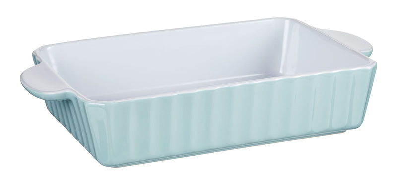 Vida by PADERNO Medium Rectangular Ceramic Baking Dish, Blue B6