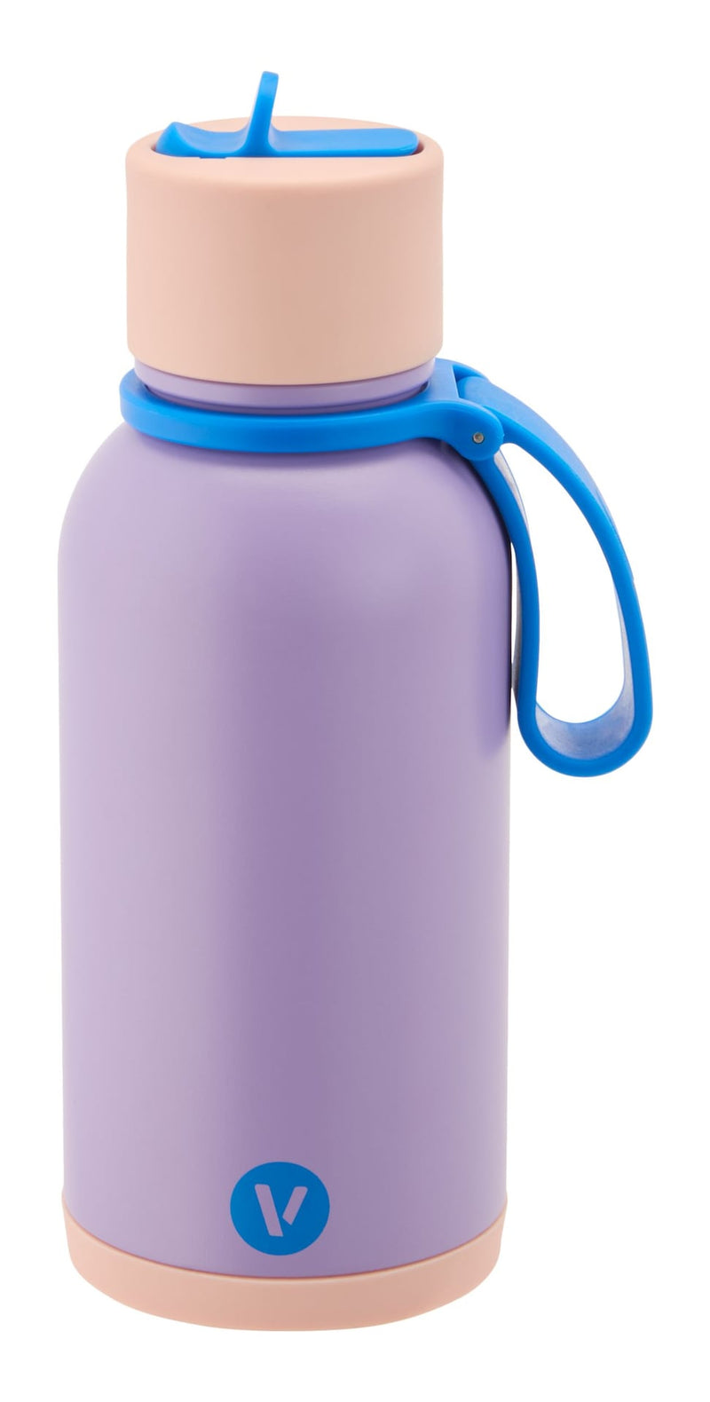 Vida by PADERNO Stainless Steel Water Bottle, Coral, 16-oz P7
