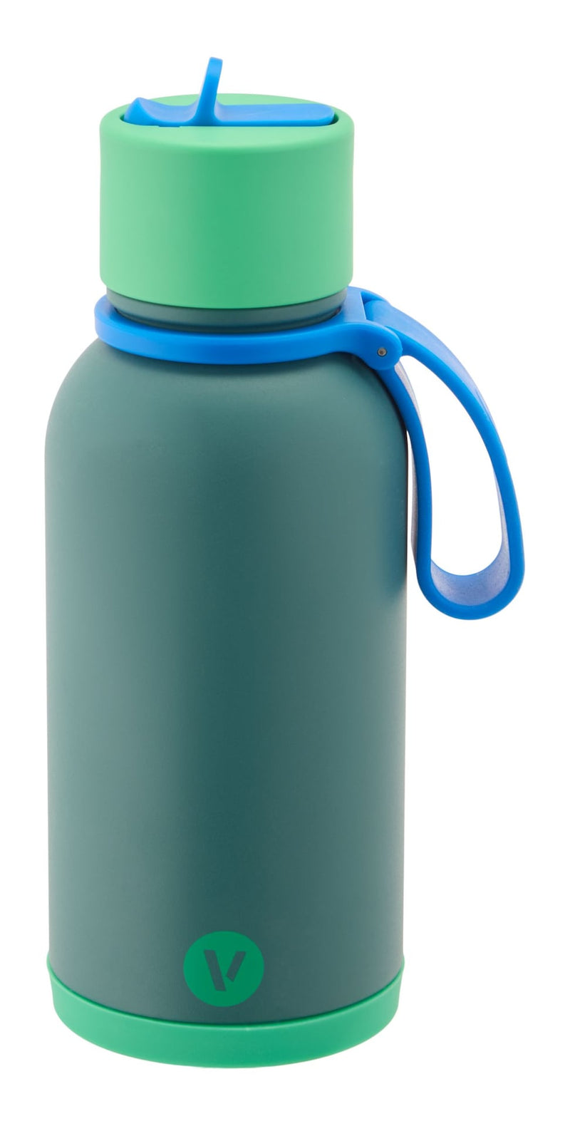 Vida by PADERNO Stainless Steel Water Bottle, Emerald, 16-oz T9