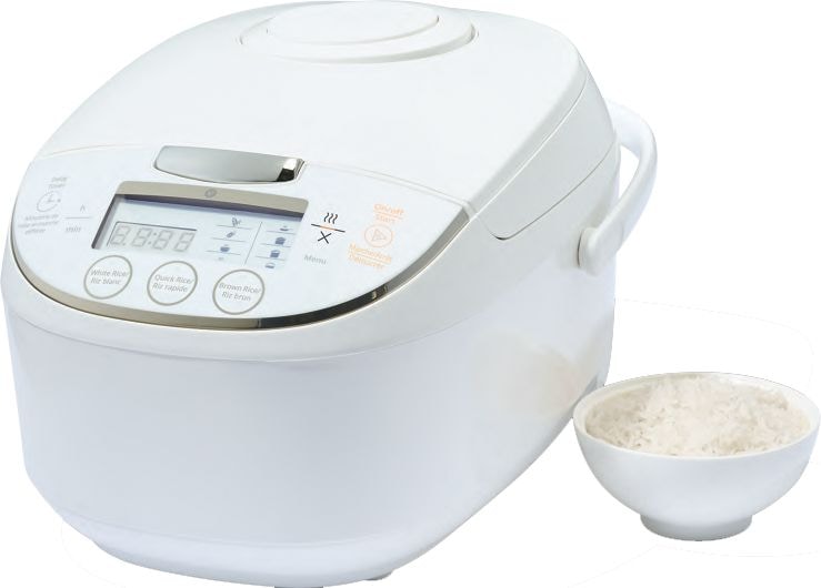 Vida Fuzzy Logic Rice Cooker, Black K0