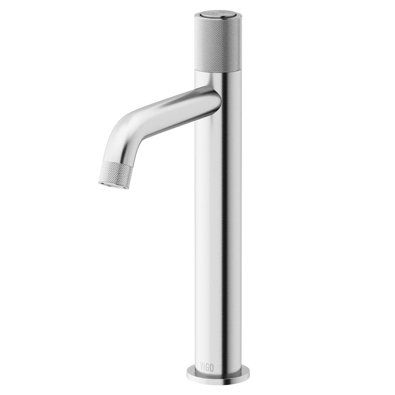 VIGO Apollo 10-in Vessel Bathroom Faucet, Various Finishes O0