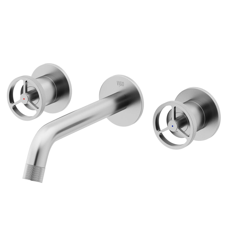 VIGO Cass Wall Mount Bathroom Faucet L7