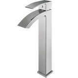 VIGO Duris Single Handle Single Hole Bathroom Sink Faucet, WaterSense Certified, Chrome