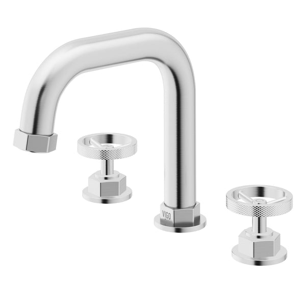 VIGO Hart Curved Square Bathroom Faucet K7