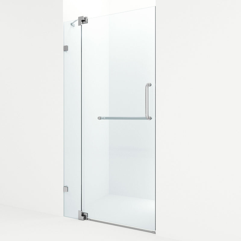 VIGO Pirouette Clear Shower Door, 42-in x 72-in V0
