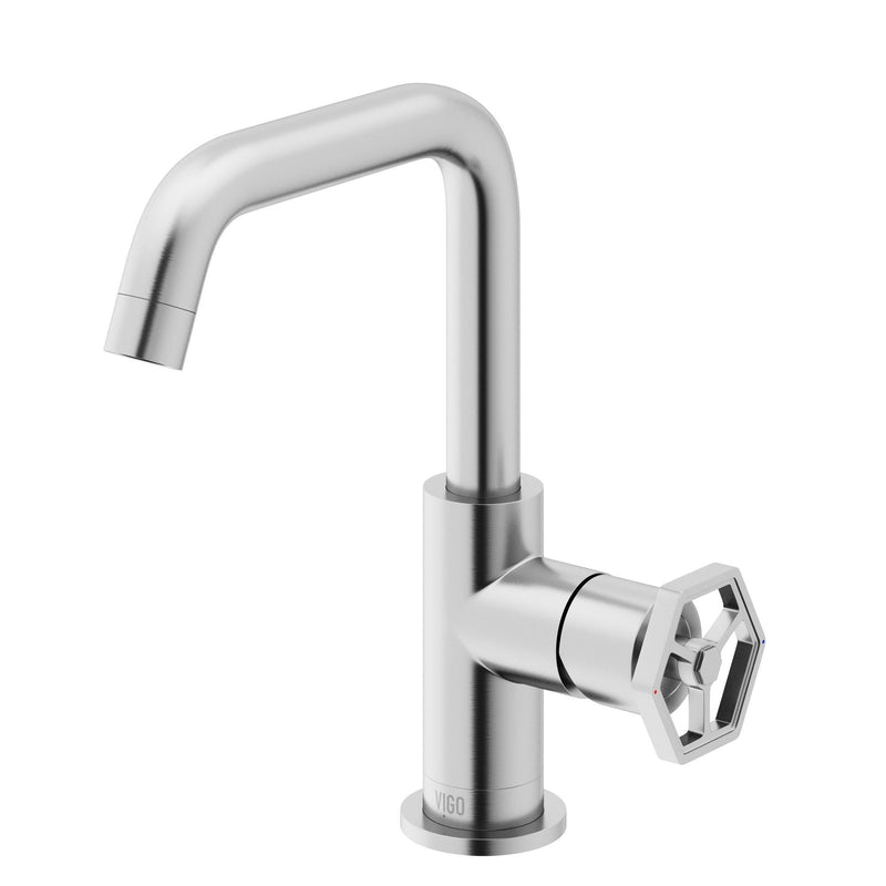 VIGO Ruxton 9-in Bathroom Faucet, Various Finishes P2