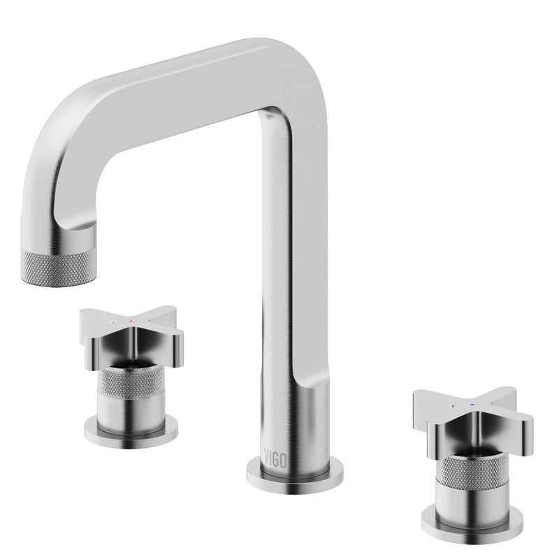 VIGO Wythe Curved Square Bathroom Faucet, Various Finishes D0