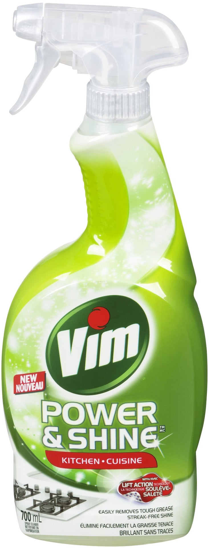 Vim Power & Shine Kitchen Cleaner Spray, 700-mL V9