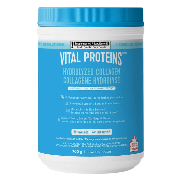Vital Proteins Hydrolyzed Collagen + Vitamin C & Zinc O2