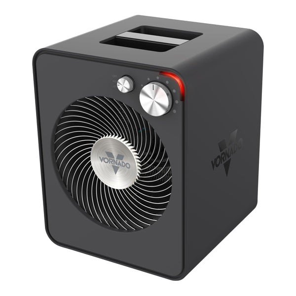 Vornado VMHi300 Whole Room Metal Heater with Adjustable Thermostat, Storm Grey I1