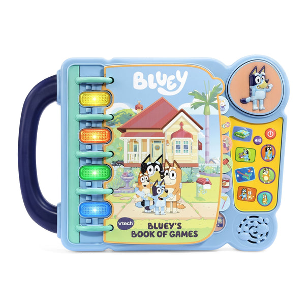 VTech Bluey Bluey's Book of Games, Ages 3-6 V8