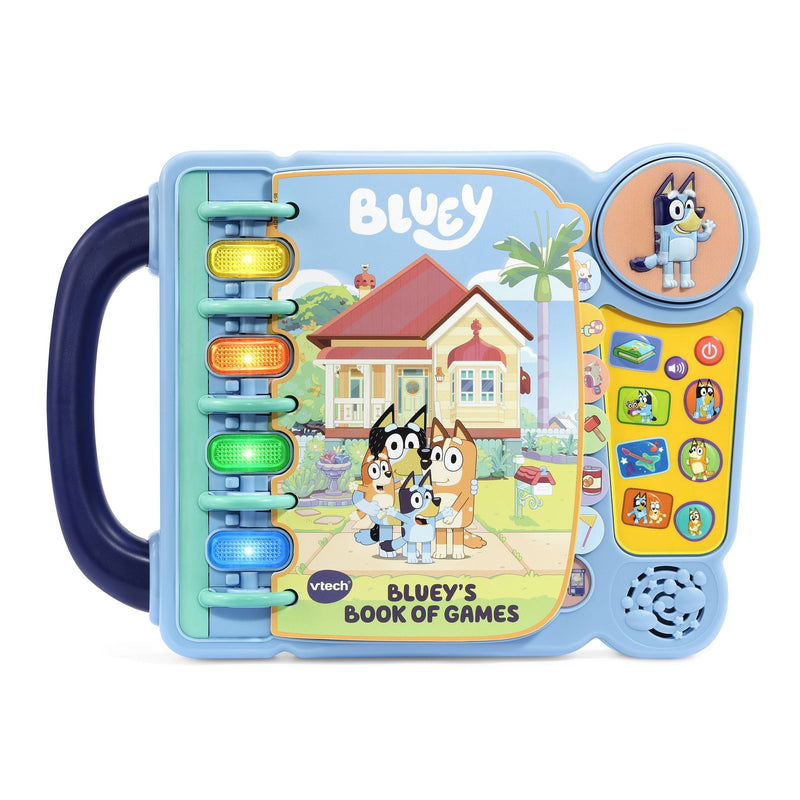 VTech Bluey Bluey's Book of Games, Ages 3-6 V8