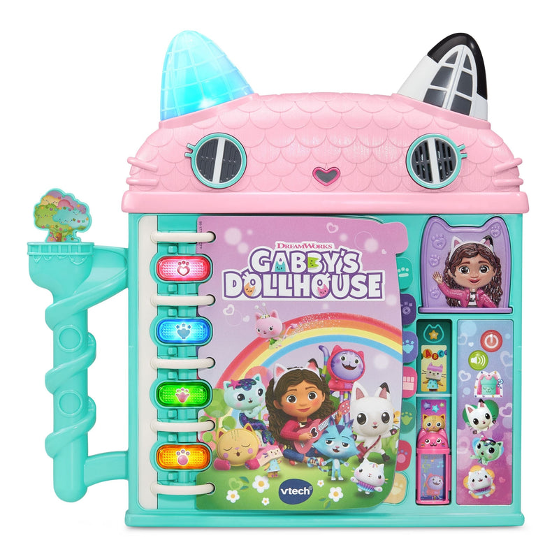 VTech Gabby's Dollhouse Cat-a-Vator Discovery Book, English I0