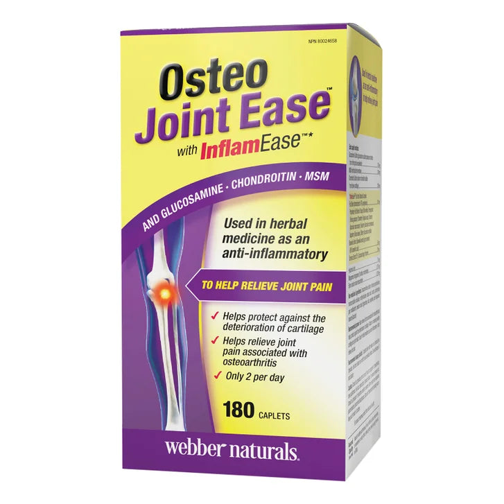 webber naturals Osteo Joint Ease, 180 caplets Q1