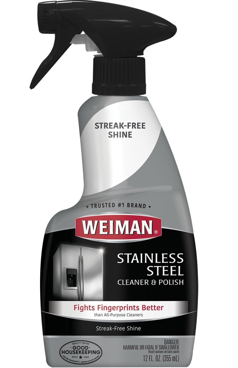 Weiman Stainless Steel Cleaner and Polish Spray, 355-mL R8