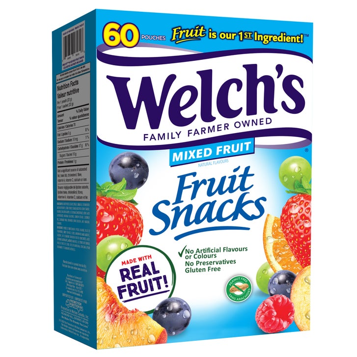 Welch's Fruit Snacks, 60 x 22 g R9