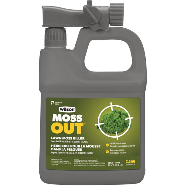 Wilson MossOut Moss Killer with Lawn Food 5-0-0, 2.5-kg O4