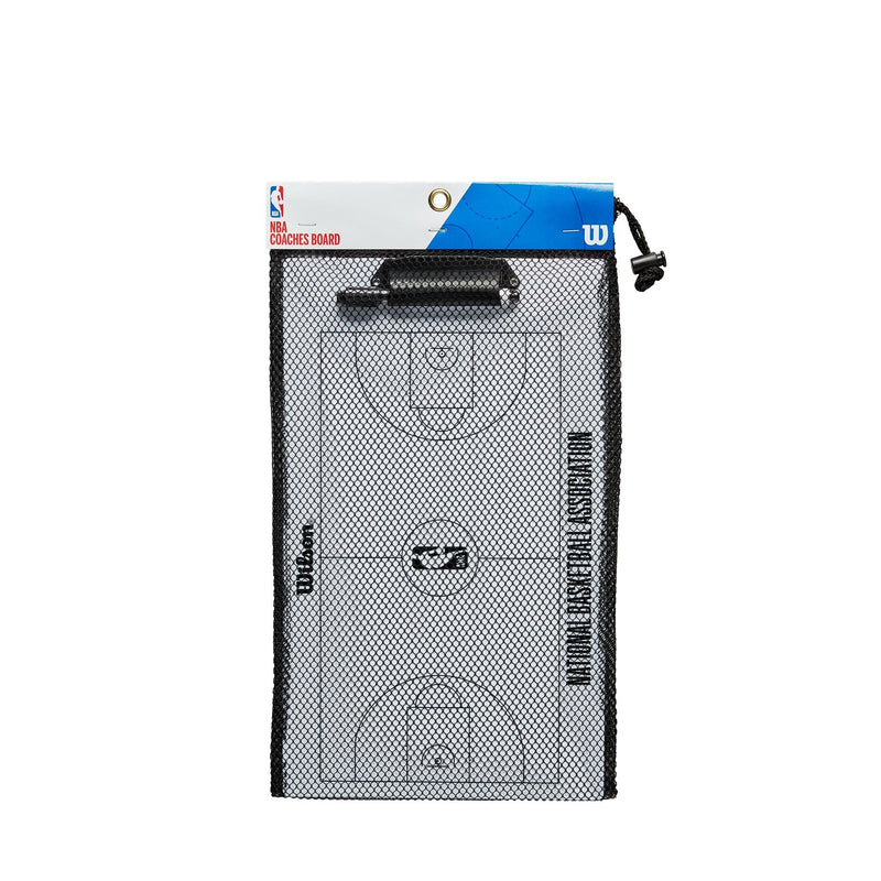 Wilson NBA Coaches Dry Wipe Erase Board, Plastic, White I1