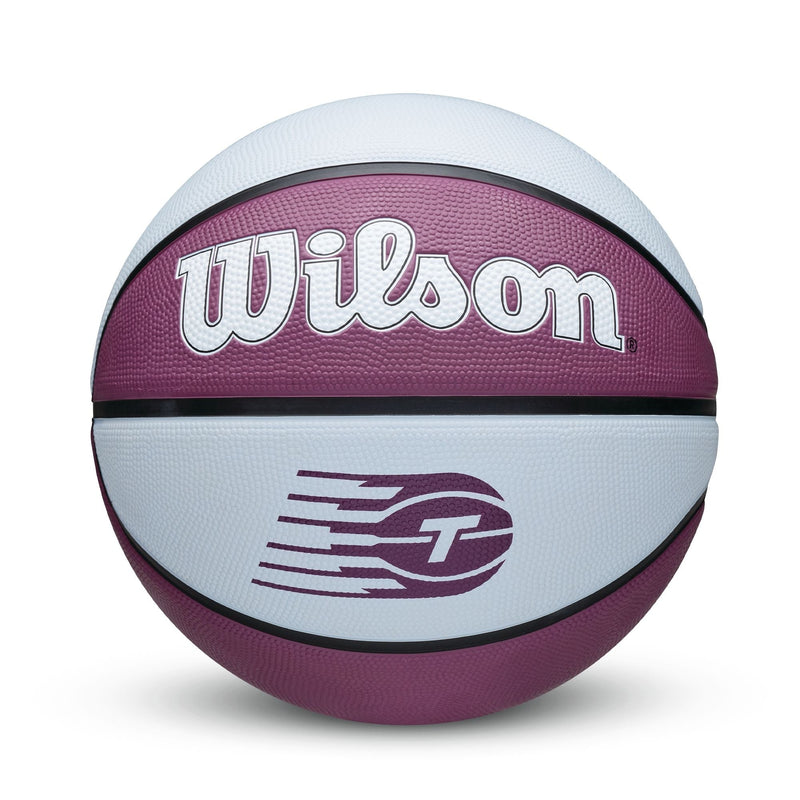 Wilson WNBA Toronto Tempo Team Tribute Basketball, Official Size 6 (28.5-in), Purple F1